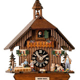 Relógio cuco Chalé Tradicional da Floresta Negra Model: 1288 (30cm)