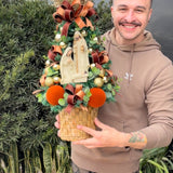 Mini Árvore Sagrada Família - 70cm e 110cm (Modelo 1)