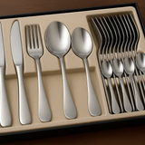 Conjunto Talheres Inox 24 Peças - 6 Pessoas