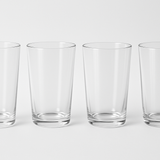 Conjunto 6 Copos de Vidro Transparente - 300ml