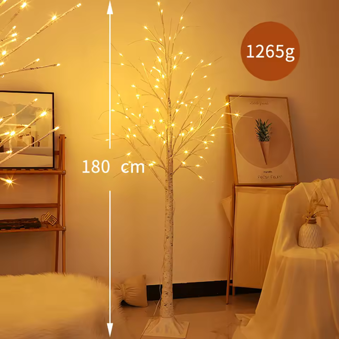 Árvore Luminosa de Bétula LED – Para Decoração de Ambientes e Eventos