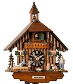 Relógio cuco Chalé Tradicional da Floresta Negra Model: 1288 (30cm)