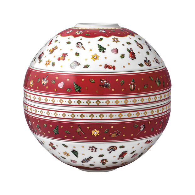Jogo de Pratos em Porcelana 7 Peças (Edição Natal Limitada) La Boule