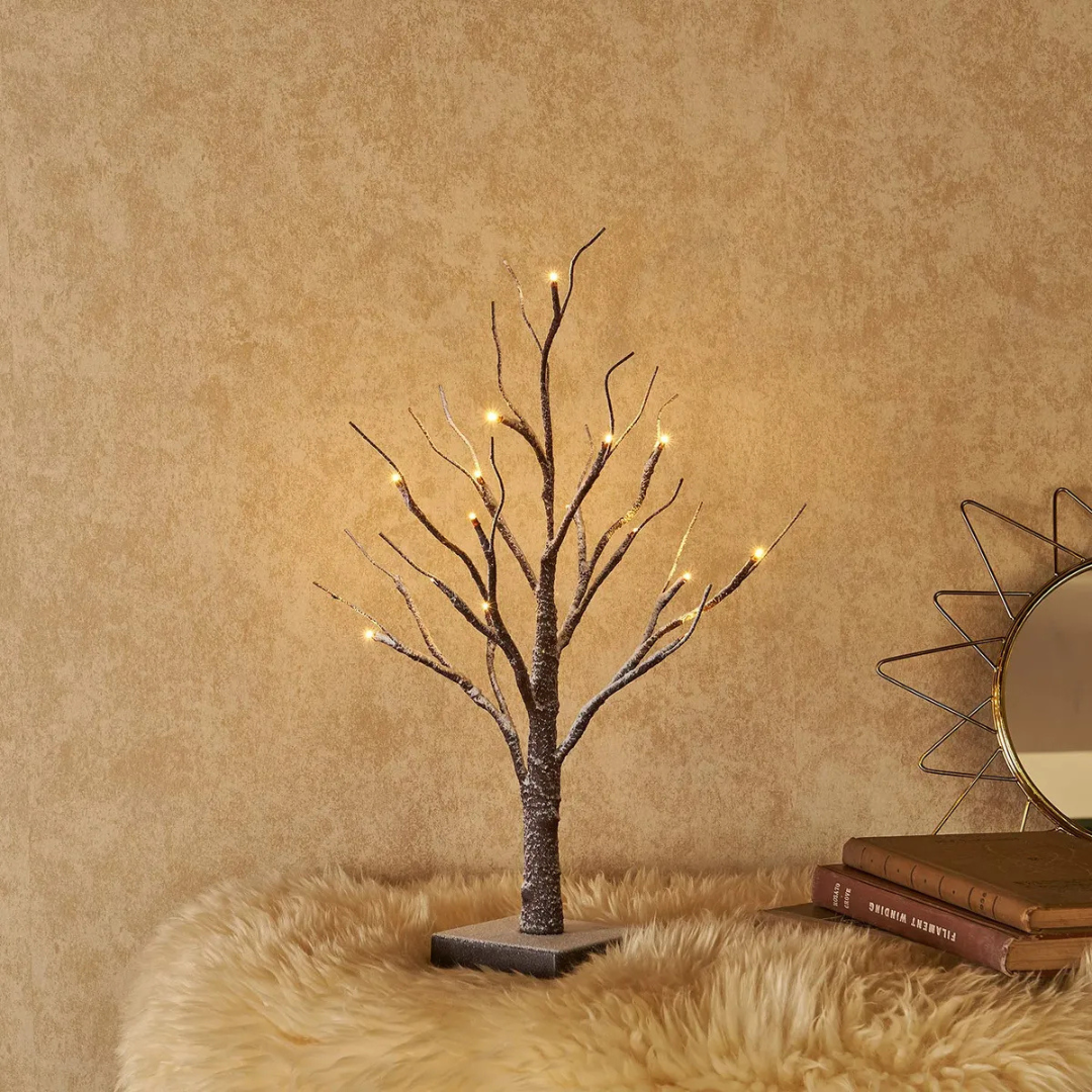 Árvore De Natal Decorativa Exclusiva, Coberta de Neve
