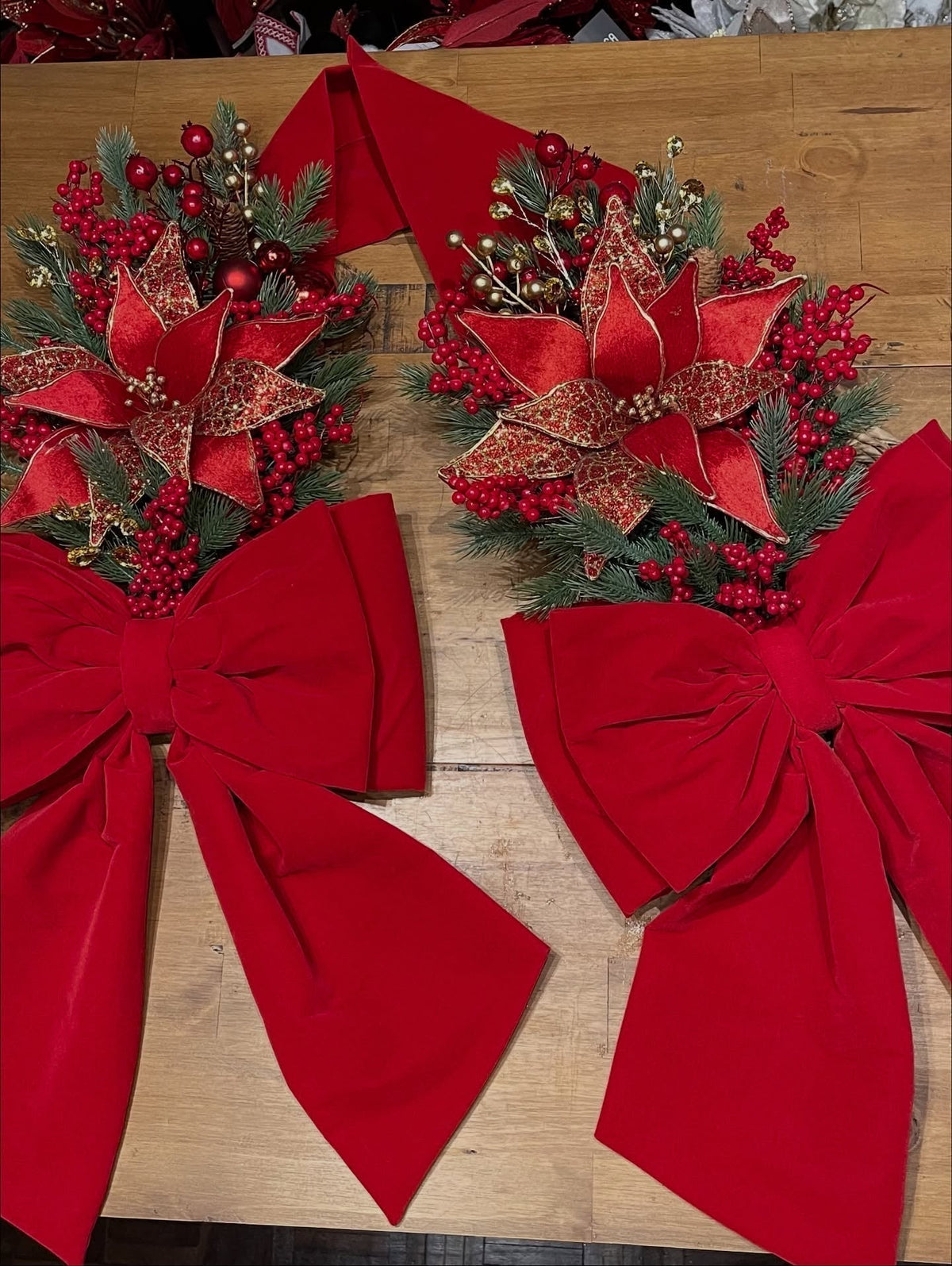 Escapulário De Natal Veludo 2,10x40cm