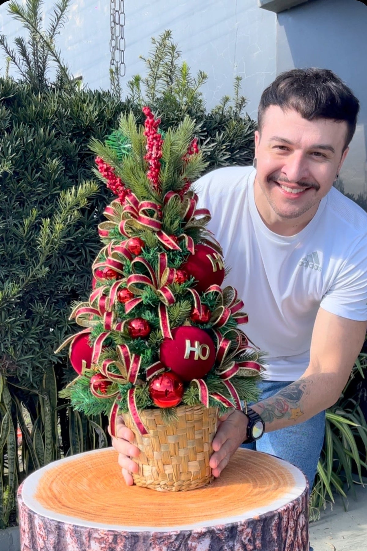 Mini Árvore Clássica de Natal