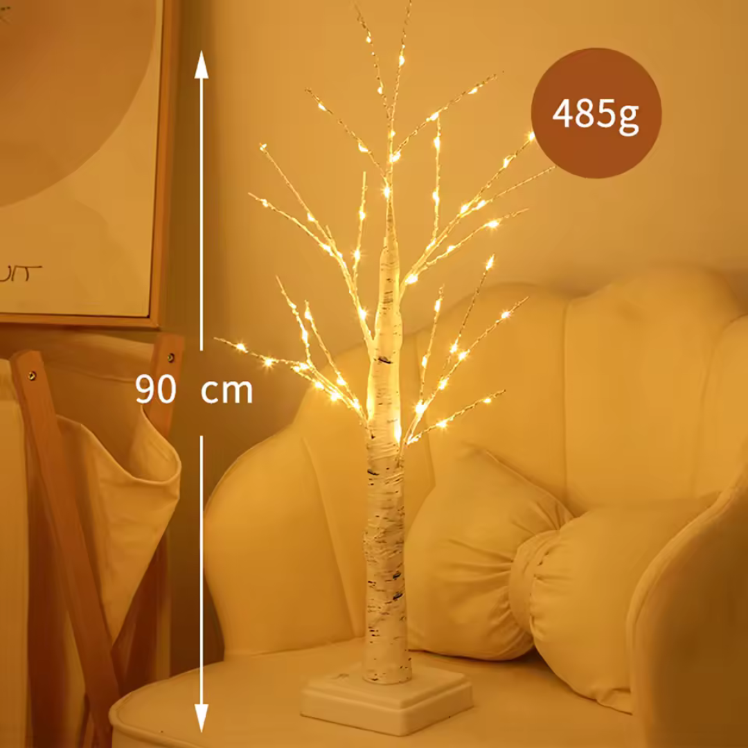 Árvore Luminosa de Bétula LED – Para Decoração de Ambientes e Eventos