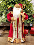 PAPAI NOEL LUXO EM PÉ - 80CM