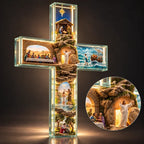 Cruz Iluminada Caminho de Jesus