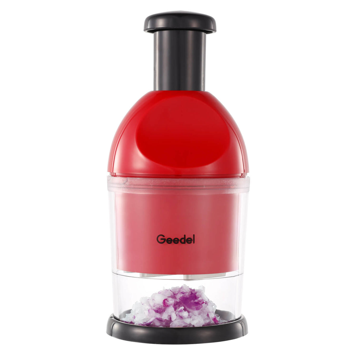 2026 Geedel Manual Food Chopper,2026 Prep Essential! Easily Chop Onions, Garlic, Veggies,BPA Free,Easy Clean