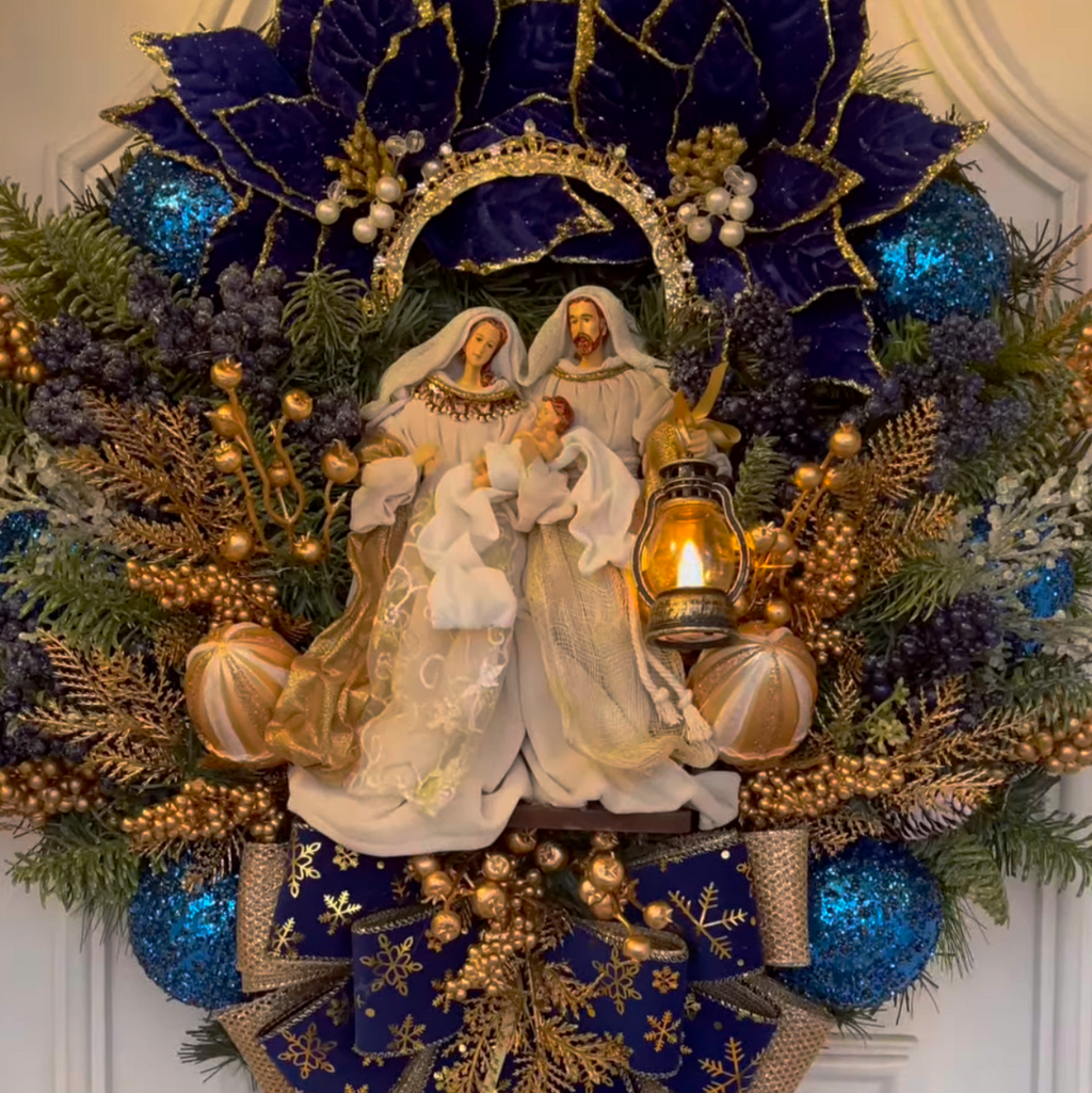 Guirlanda De Natal Encantadora C/ Led 50cm
