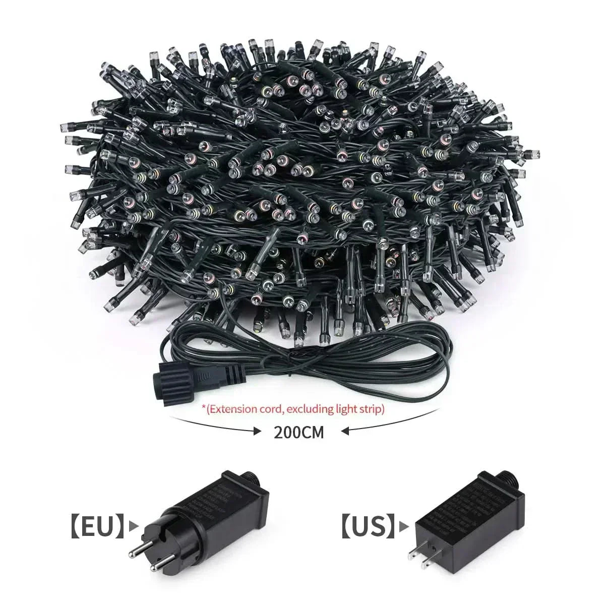 Luzes de Natal LED Impermeáveis - Encanto e Magia