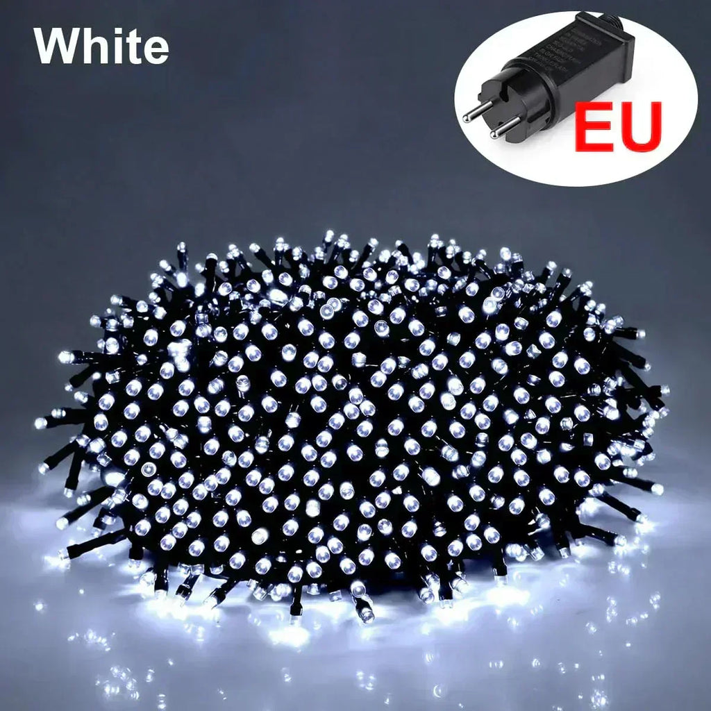 Luzes de Natal LED Impermeáveis - Encanto e Magia