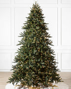 Árvore de Natal Pinheiro Real LED Quente