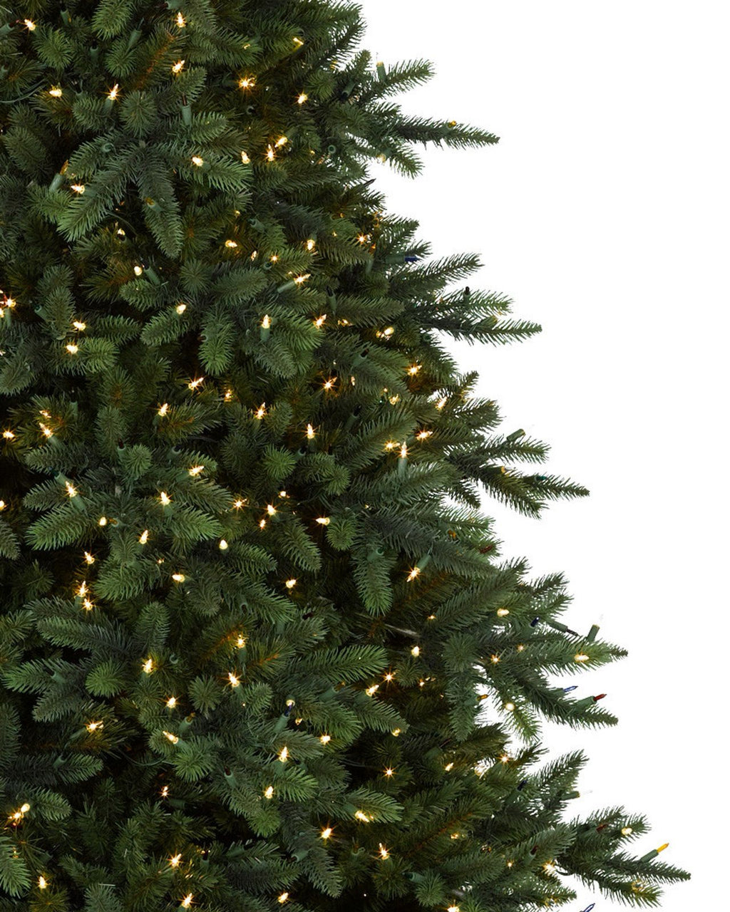 Árvore de Natal Pinheiro Real LED Quente