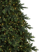 Árvore de Natal Pinheiro Real LED Quente