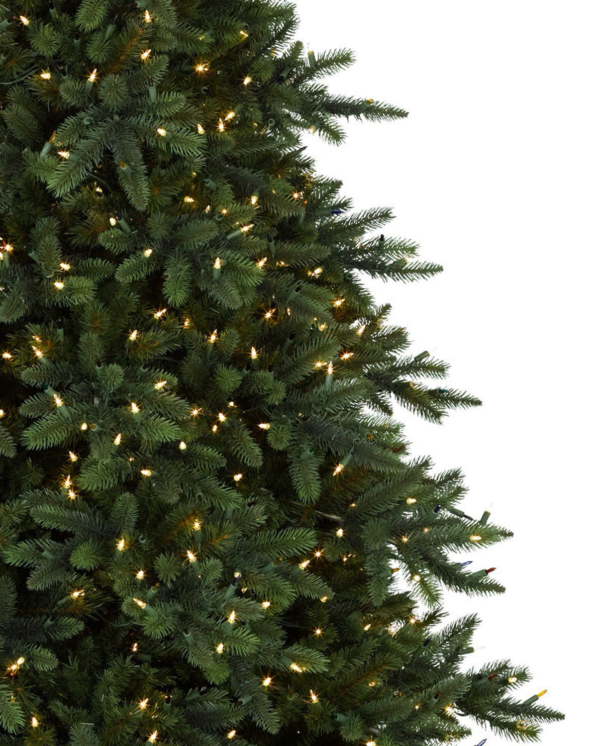 Árvore de Natal Pinheiro Real LED Quente