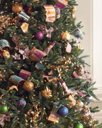Árvore de Natal Pinheiro Real LED Quente