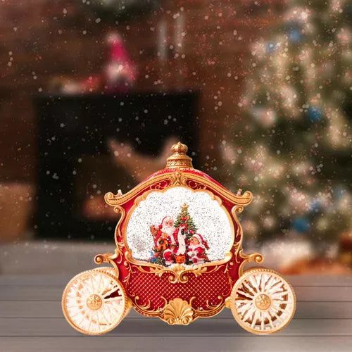 Carruagem Globo De Neve
