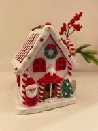 CASINHA RESINA NATAL 14Cm - Pré Venda