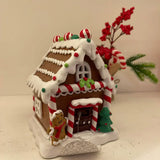 CASINHA RESINA NATAL 14CM - Pré Venda
