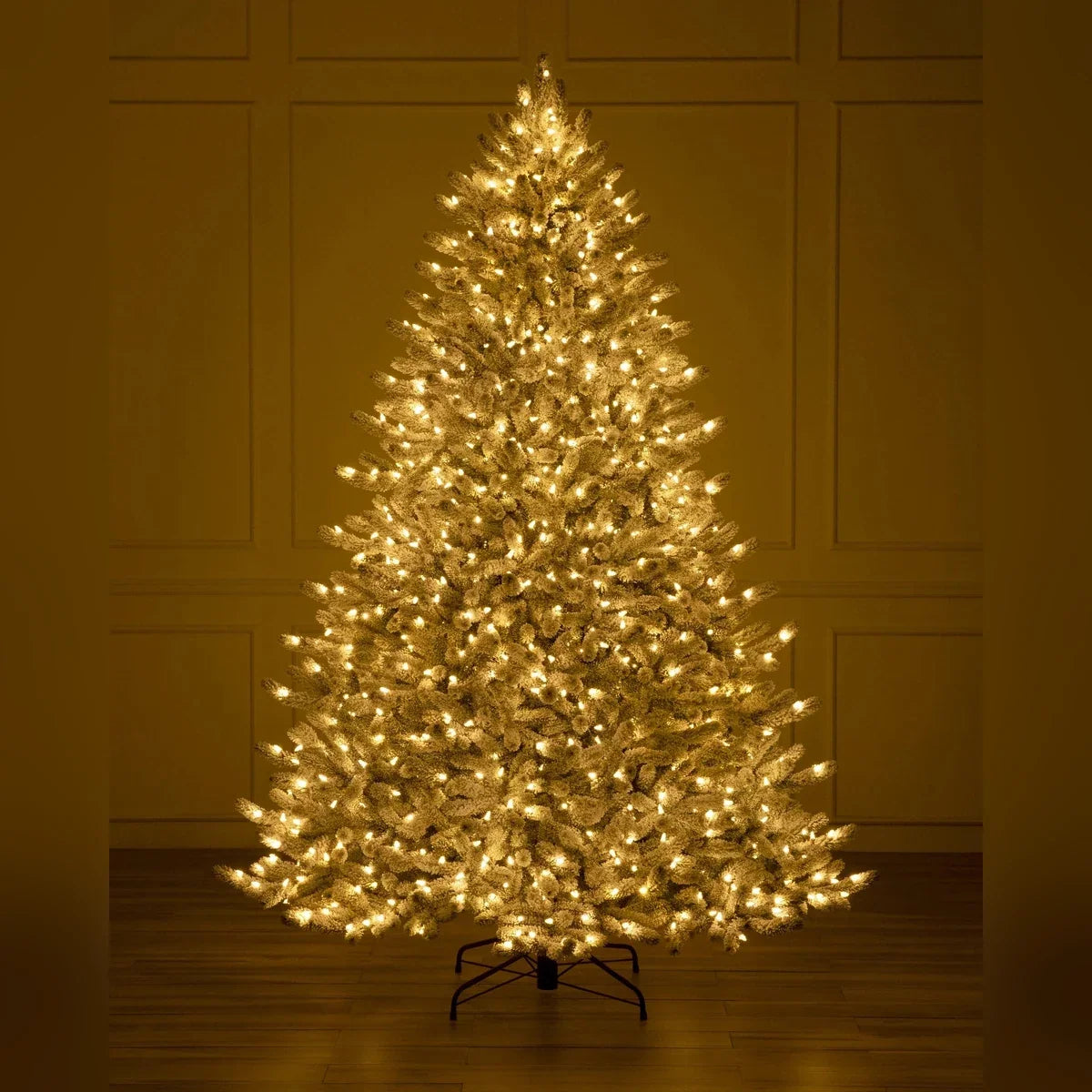 Árvore de Natal Pinheiro Branco de Vermont Nevado