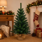 Árvore de Natal Compacta Encanto 90cm - base de juta
