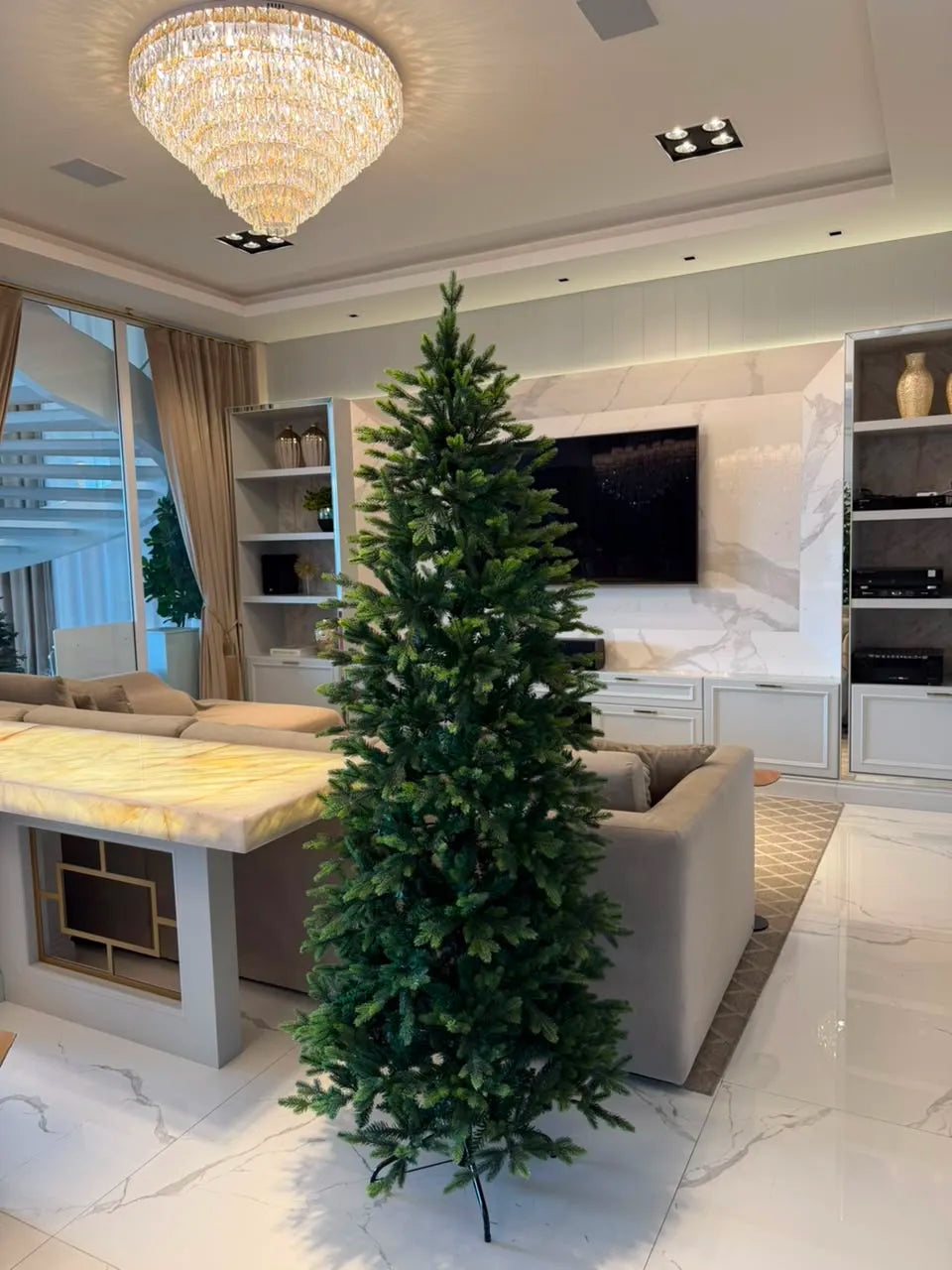 Árvore de Natal Majestosa 2,10m - detalhe
