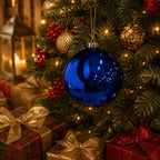 Bola de Natal Perolada Brilhante - 10cm a 25cm