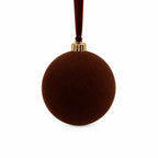 Bolas de Natal de Veludo - Lisa, Canelada ou Rústica, 10cm a 25cm