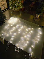 Cortina Fio de Fada 1600 LEDs 3x2m - Luz Quente Bivolt