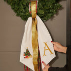 Guirlanda de Natal Bordada Personalizável