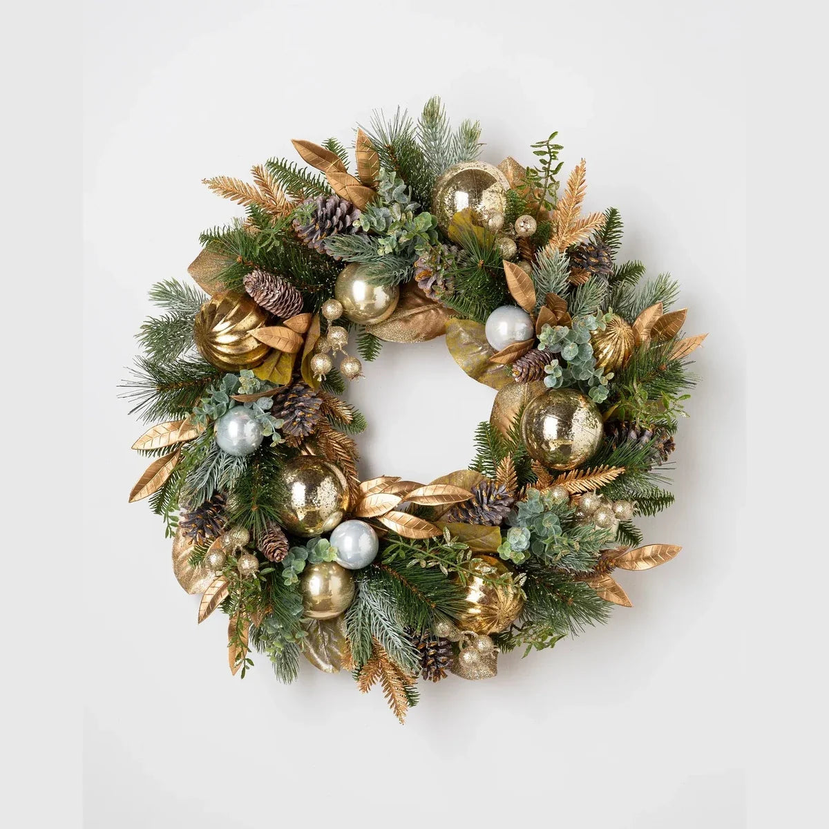 Guirlanda Floresta Dourada com LED 90 cm