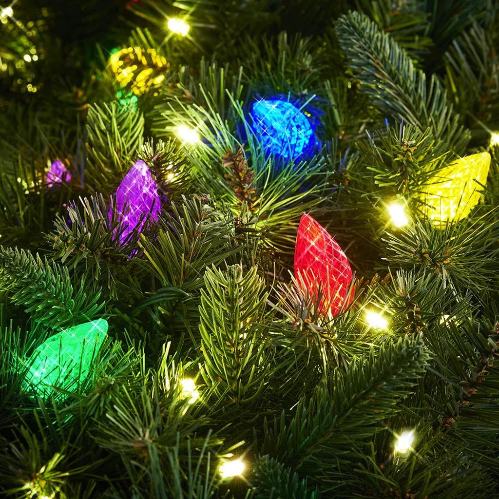 Guirlanda Gigante Iluminada 1,52 m – Mais de 400 LEDs Quentes e Coloridos