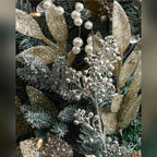 Guirlanda Nevada Champagne com LED 90 cm