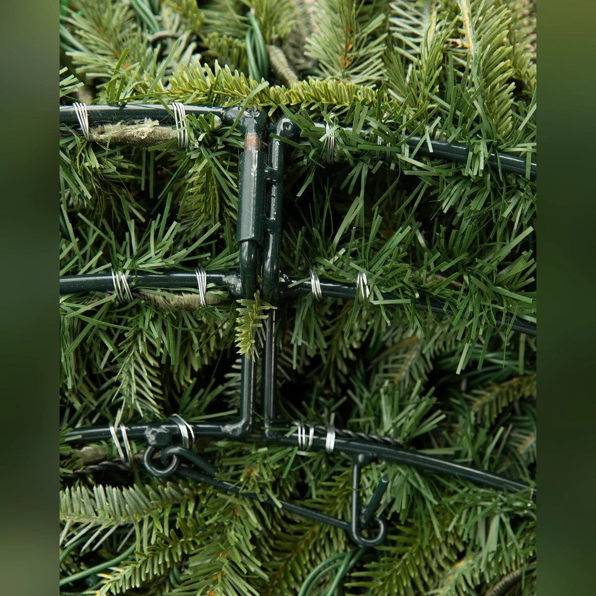 Guirlanda Tradicional de Pinheiro Verde com LED
