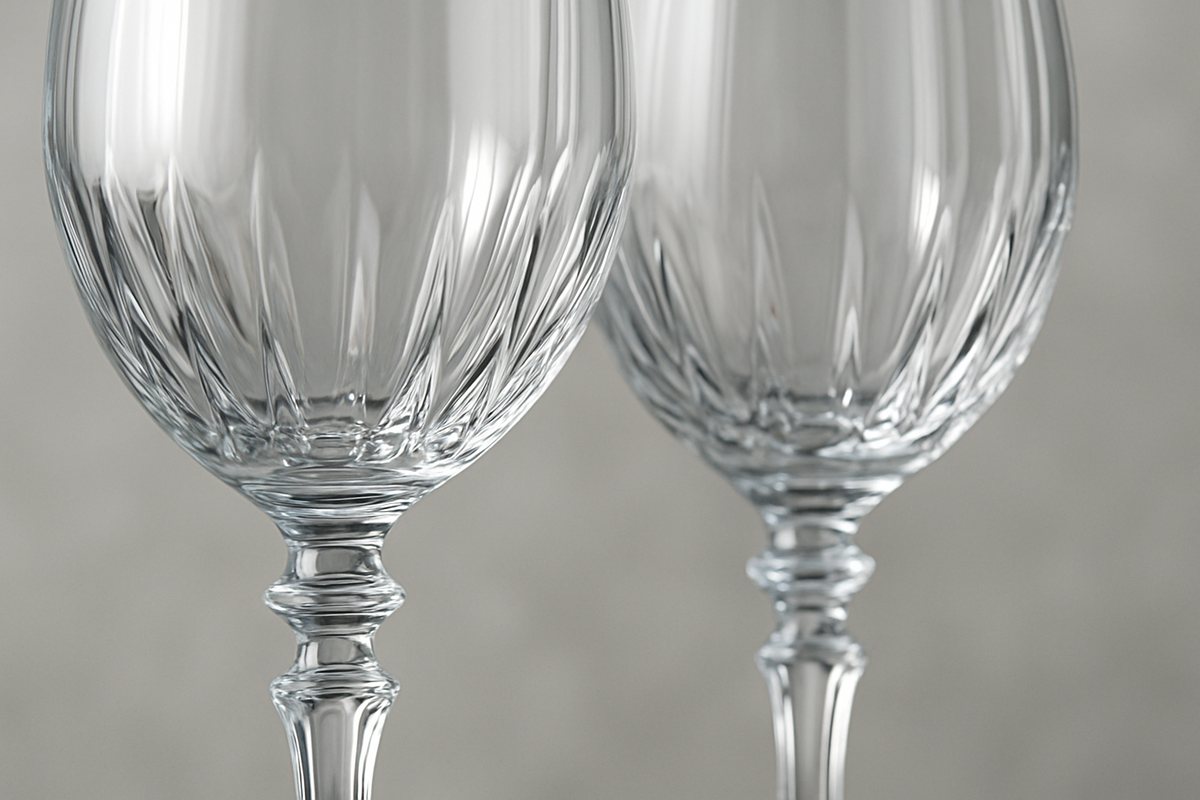 Conjunto 6 Taças Vinho Cristal Premium - 450ml Luxo