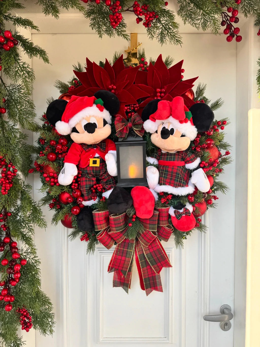 Guirlanda Mickey e Minnie Lanterna Encantada