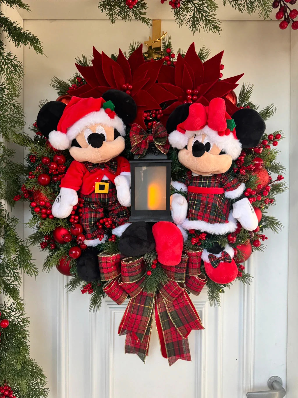 Guirlanda Mickey e Minnie Lanterna Encantada