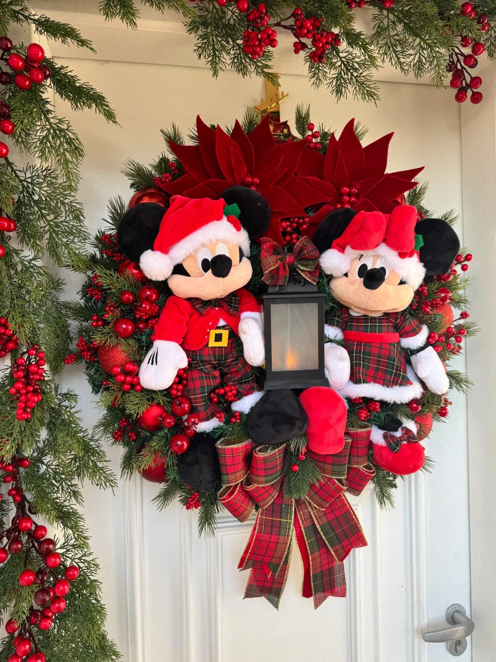 Guirlanda Mickey e Minnie Lanterna Encantada