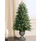 Mini Árvore de Natal 60 cm com Pinhas e Luzes LED Quentes