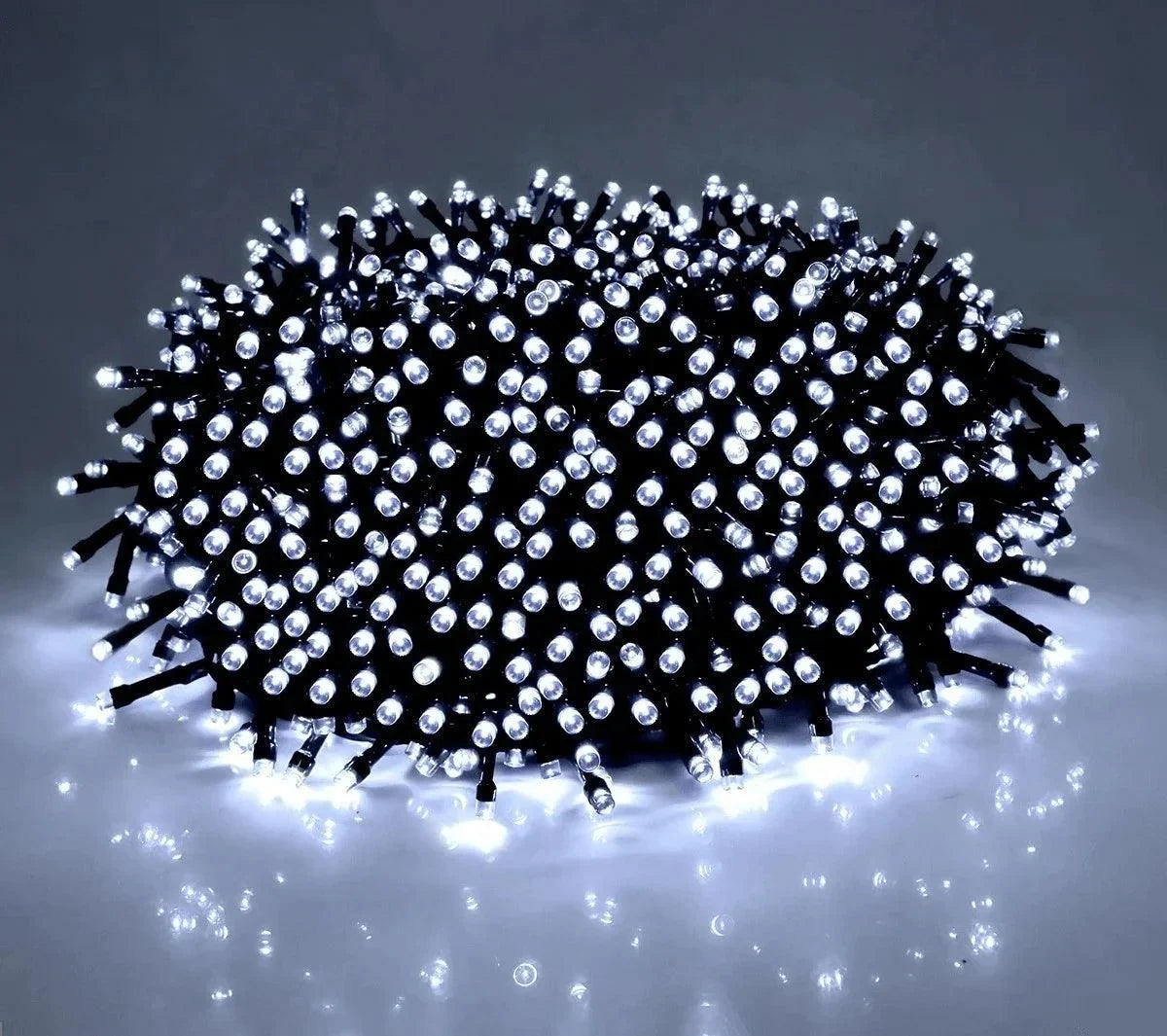 Pisca-Pisca LED Bivolt 10m a 100m - 8 Modos, IP65