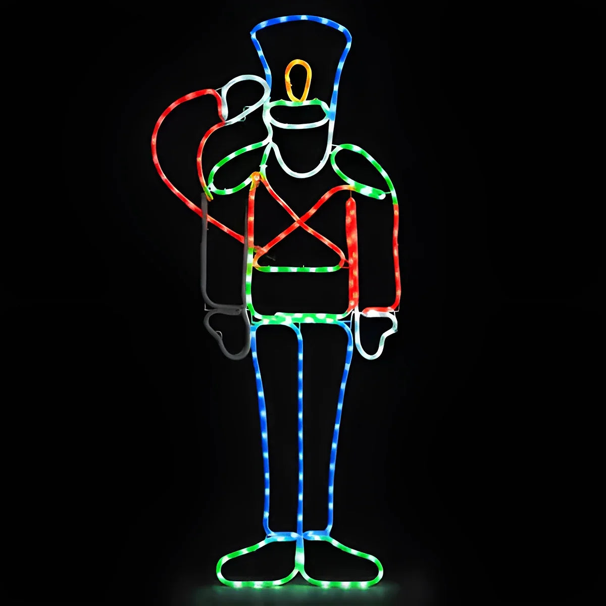 Quebra-Nozes Animado em LED Neon 1,60 m – 252 LEDs, Bivolt